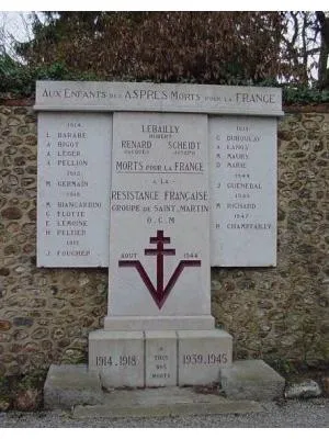 Monument aux morts des Aspres