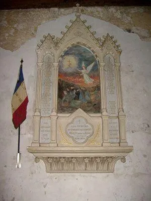 Plaques commémoratives église 1914-1918 de Longny-au-Perche