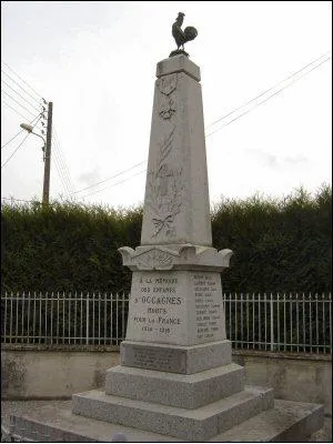 Monument aux morts d'Occagnes