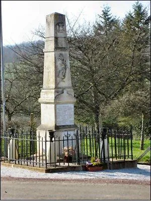 Monument aux morts de Saint-Aubin-de-Courteraie