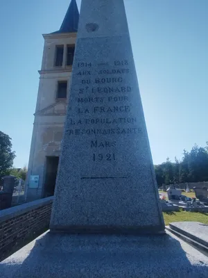 Monument aux Morts de Bourg-Saint-Léonard