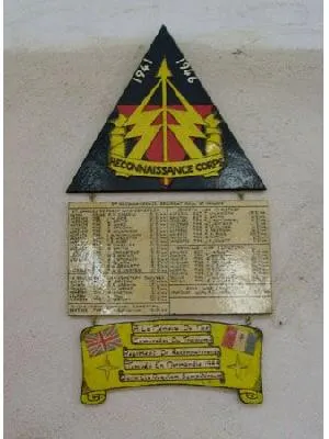 Plaques église 1939-1945 - Soldats britanniques de Saint-Paul