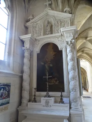 Retable de Saint-Augustin dans l'Église Saint-Germain d'Argentan