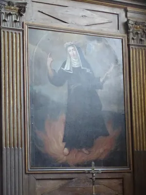 Retable de Sainte-Thérèse-d'Avila dans l'Église Saint-Germain d'Argentan