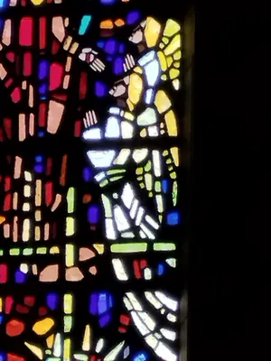 Vitrail Baie K dans l'Église Notre-Dame à Vimoutiers
