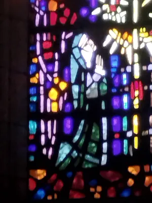 Vitrail Baie K dans l'Église Notre-Dame à Vimoutiers
