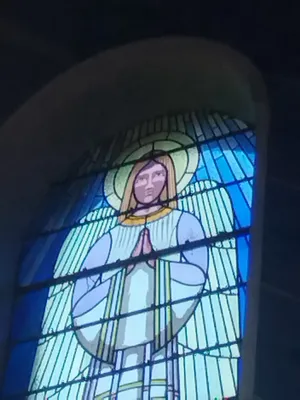 Vitrail Baie C dans la Chapelle de l'Oratoire 1927 à Passais