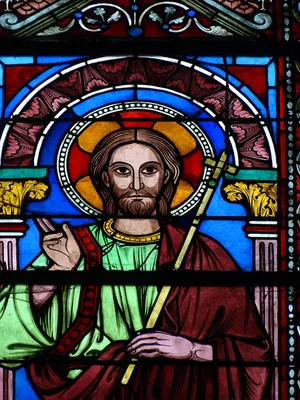 Vitrail Baie N dans l'Église Notre-Dame-de-l'Assomption à La Ferté-Macé