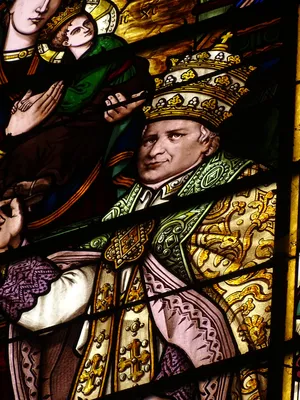 Vitrail Baie Q dans l'Église Notre-Dame-de-l'Assomption à La Ferté-Macé