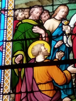 Vitrail Baie Y dans l'Église Notre-Dame-de-l'Assomption à La Ferté-Macé