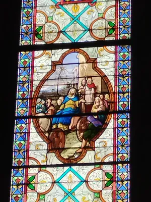 Vitrail Baie U dans l'Église Notre-Dame-de-l'Assomption à La Ferté-Macé