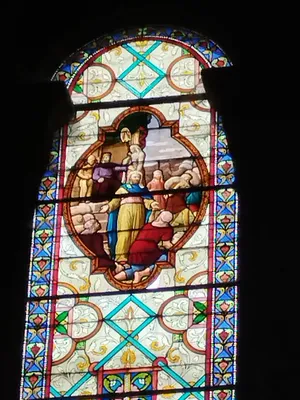 Vitrail Baie U dans l'Église Notre-Dame-de-l'Assomption à La Ferté-Macé