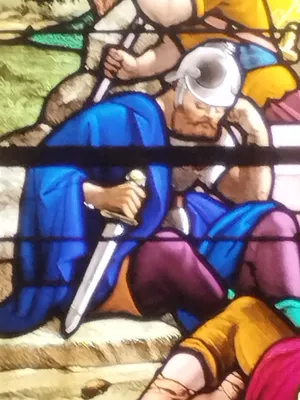 Vitrail Baie ZB dans l'Église Notre-Dame-de-l'Assomption à La Ferté-Macé