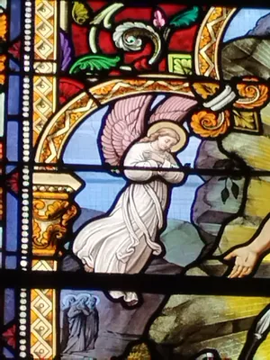 Vitrail Baie ZB dans l'Église Notre-Dame-de-l'Assomption à La Ferté-Macé