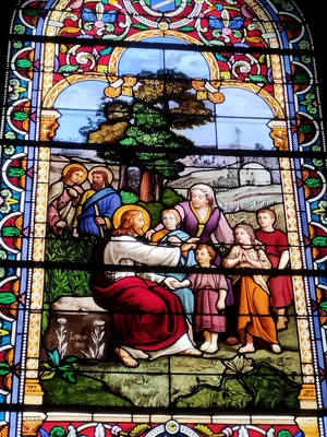 Vitrail Baie ZD dans l'Église Notre-Dame-de-l'Assomption à La Ferté-Macé