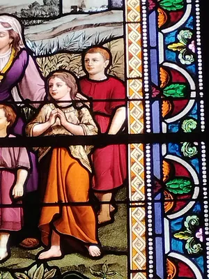 Vitrail Baie ZD dans l'Église Notre-Dame-de-l'Assomption à La Ferté-Macé