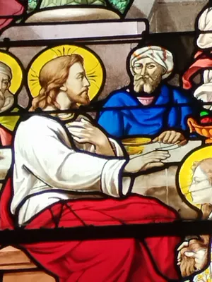 Vitrail Baie ZE dans l'Église Notre-Dame-de-l'Assomption à La Ferté-Macé