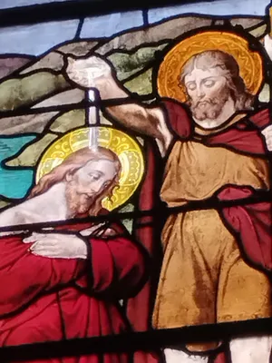 Vitrail Baie ZF dans l'Église Notre-Dame-de-l'Assomption à La Ferté-Macé