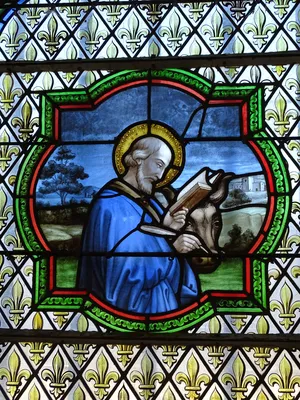 Vitrail Baie 7 dans l'Église Notre-Dame-de-l'Assomption à Ommoy