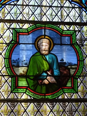 Vitrail Baie 8 dans l'Église Notre-Dame-de-l'Assomption à Ommoy