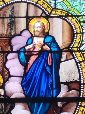 Vitrail Baie 3 dans l'Église Église Saint-Pierre Saint-Paul de Rouellé