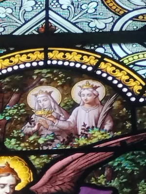 Vitrail Baie 4 dans l'Église Église Saint-Pierre Saint-Paul de Rouellé