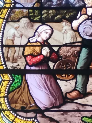 Vitrail Baie 5 dans l'Église Église Saint-Pierre Saint-Paul de Rouellé