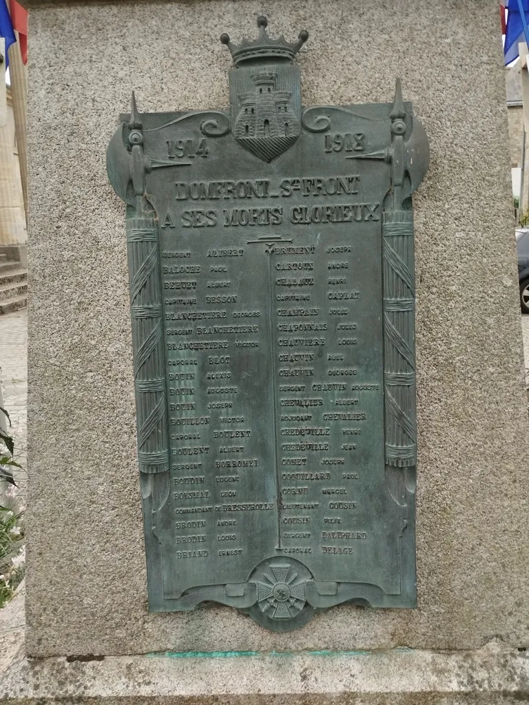 Monument aux Morts de Domfront-en-Poiraie