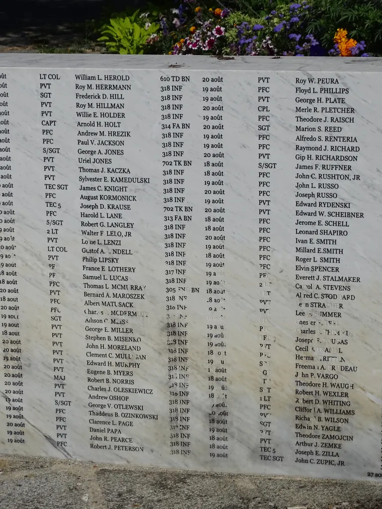 Monument 80th D.I. U.S à Argentan