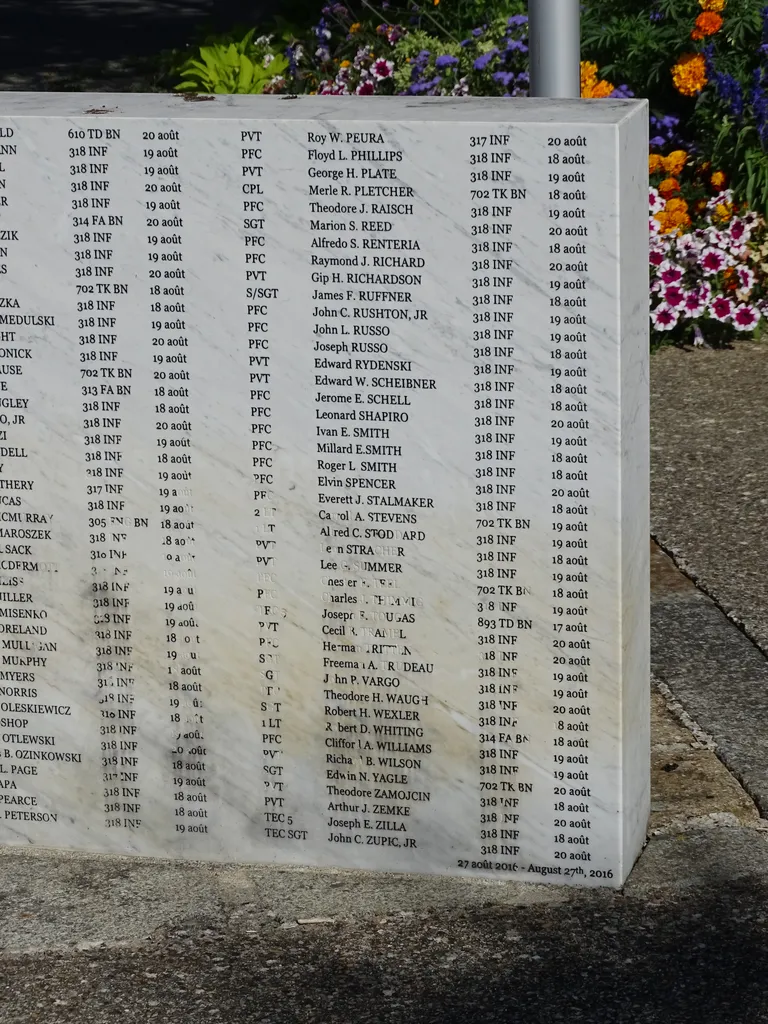Monument 80th D.I. U.S à Argentan