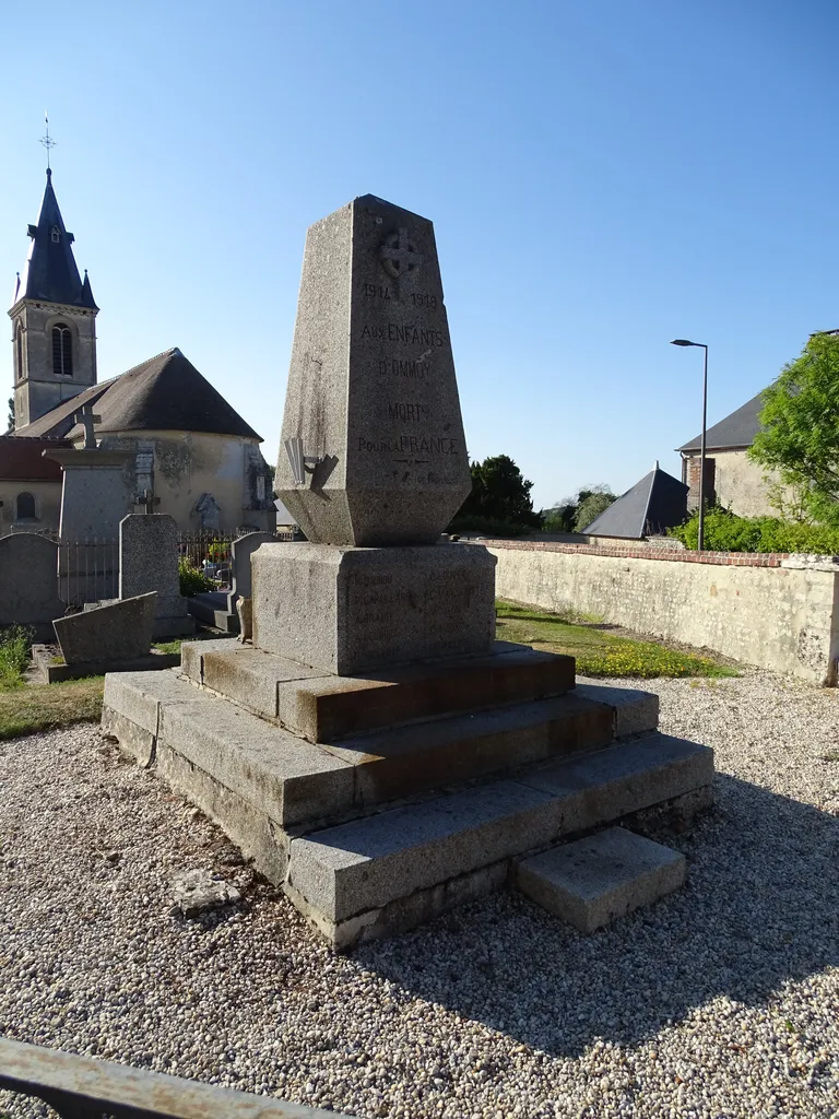 Monument aux Morts d'Ommoy