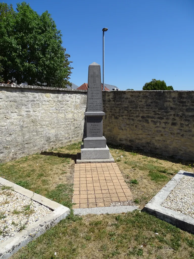 Monument aux Morts 19e siècle à Argentan