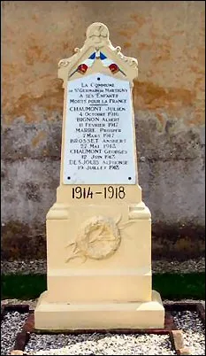 Monument aux morts de Saint-Germain-de-Martigny