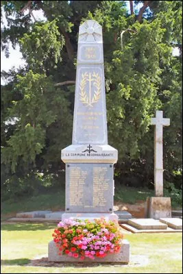 Monument aux morts de Sainte-Honorine-la-Chardonne