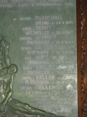 Plaque commémorative de Mortagne-au-Perche