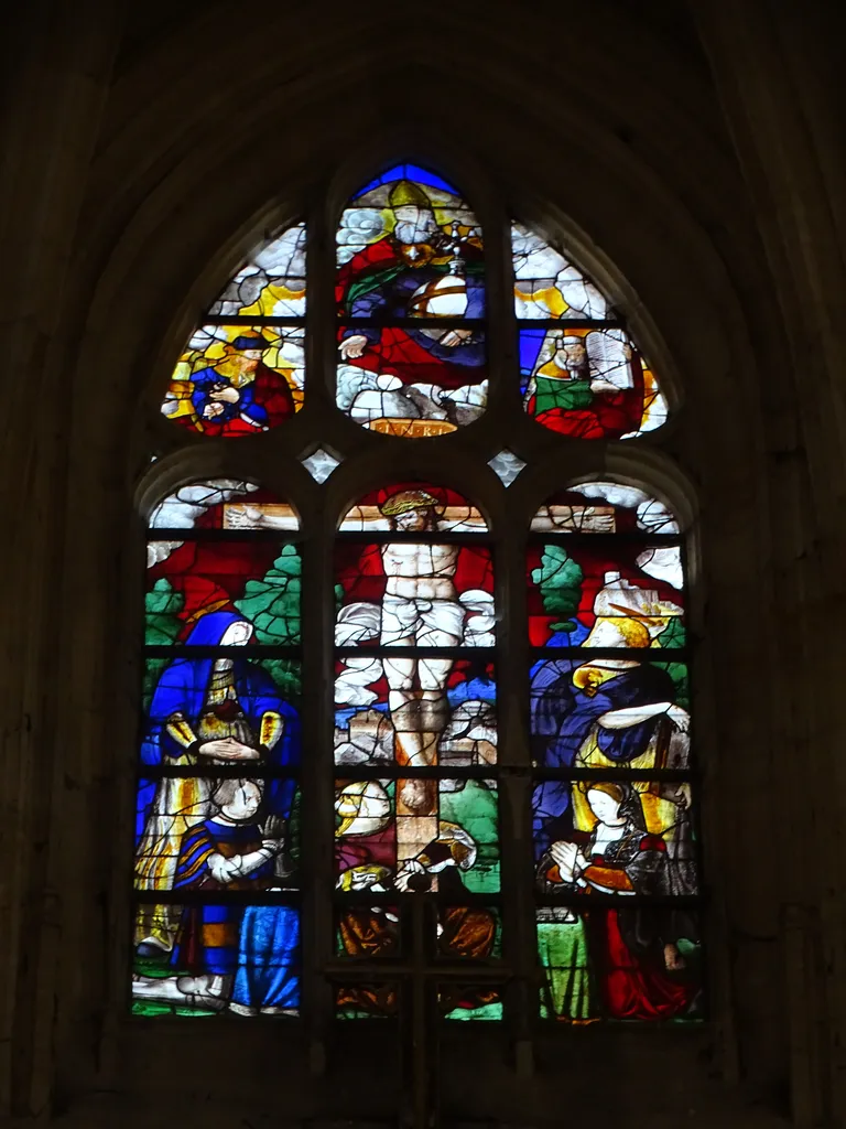 Vitrail Baie 0 dans l'Église Saint-Martin d'Argentan