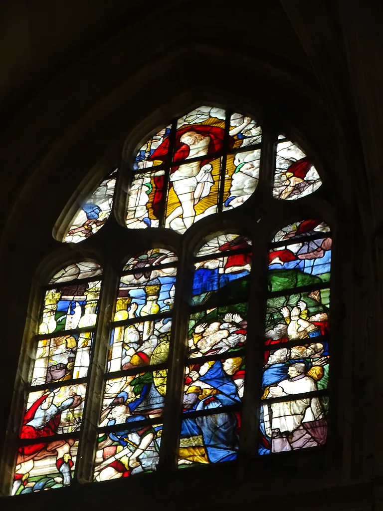 Vitrail Baie 4 dans l'Église Saint-Martin d'Argentan