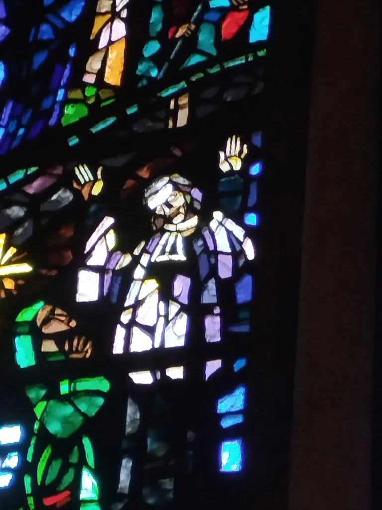 Vitrail Baie G dans l'Église Notre-Dame à Vimoutiers