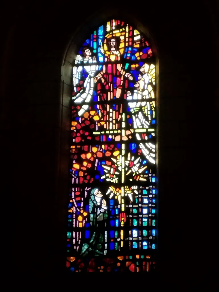 Vitrail Baie K dans l'Église Notre-Dame à Vimoutiers
