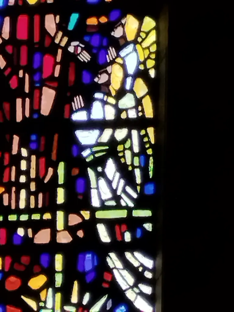 Vitrail Baie K dans l'Église Notre-Dame à Vimoutiers
