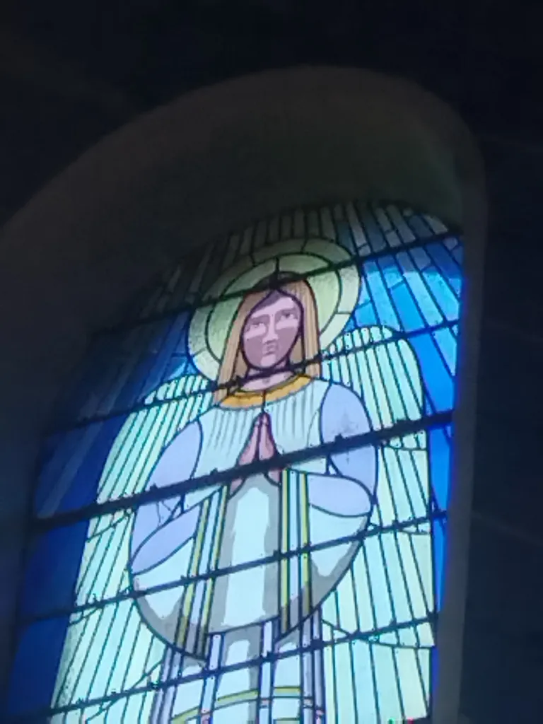 Vitrail Baie C dans la Chapelle de l'Oratoire 1927 à Passais