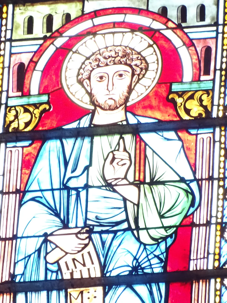 Vitrail Baie O dans l'Église Notre-Dame-de-l'Assomption à La Ferté-Macé