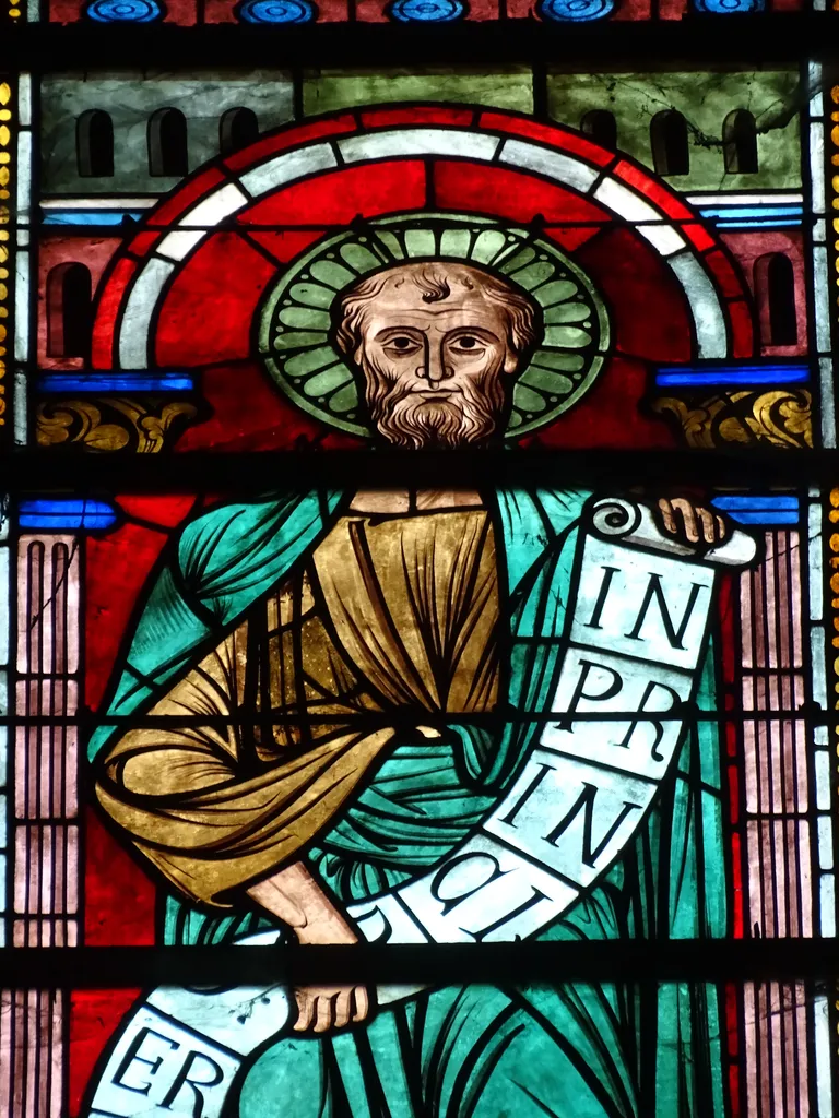 Vitrail Baie S dans l'Église Notre-Dame-de-l'Assomption à La Ferté-Macé