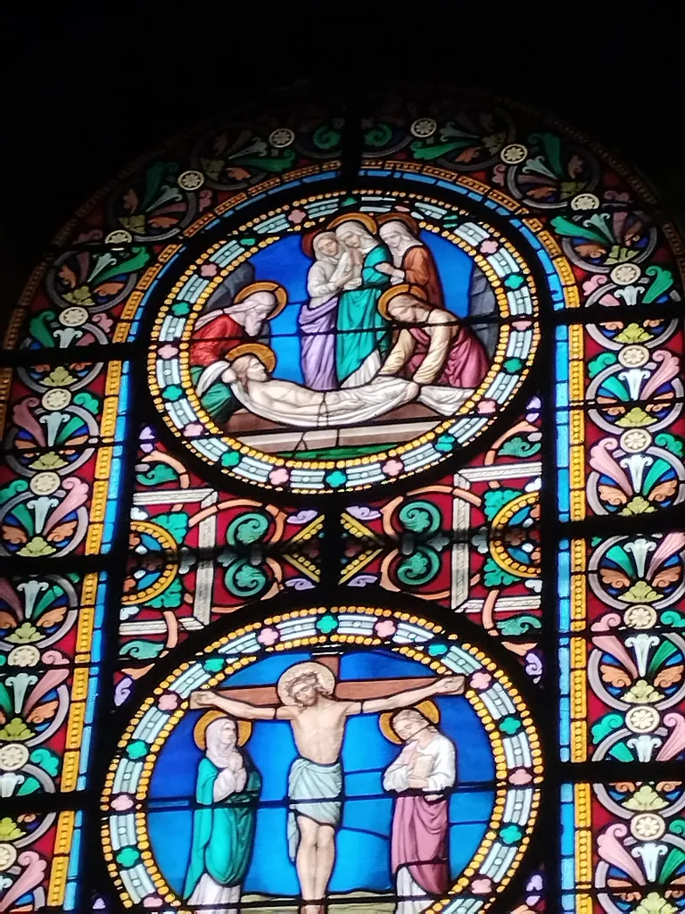 Vitrail Baie 0 dans l'Église Notre-Dame-de-l'Assomption à La Ferté-Macé