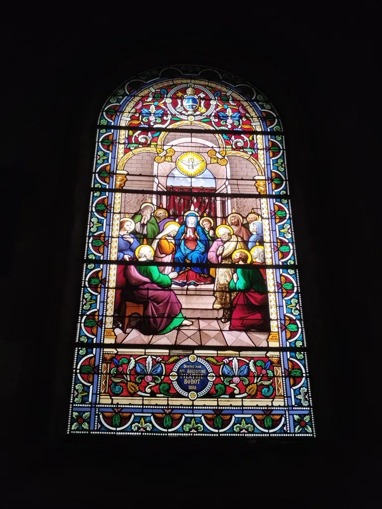 Vitrail Baie W dans l'Église Notre-Dame-de-l'Assomption à La Ferté-Macé