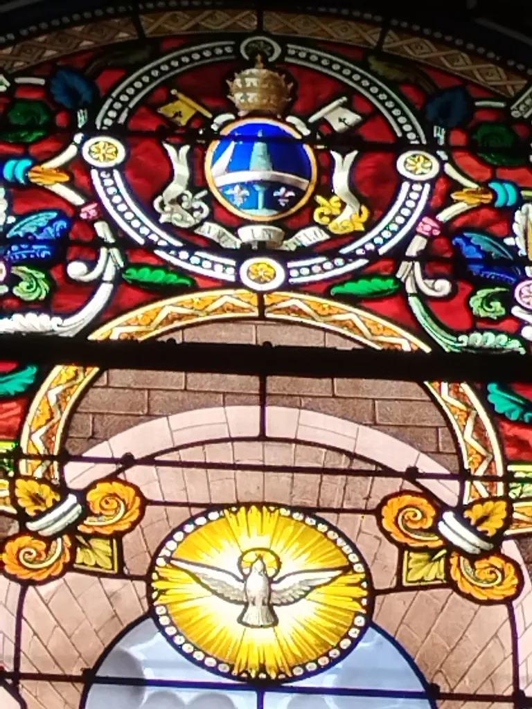 Vitrail Baie W dans l'Église Notre-Dame-de-l'Assomption à La Ferté-Macé