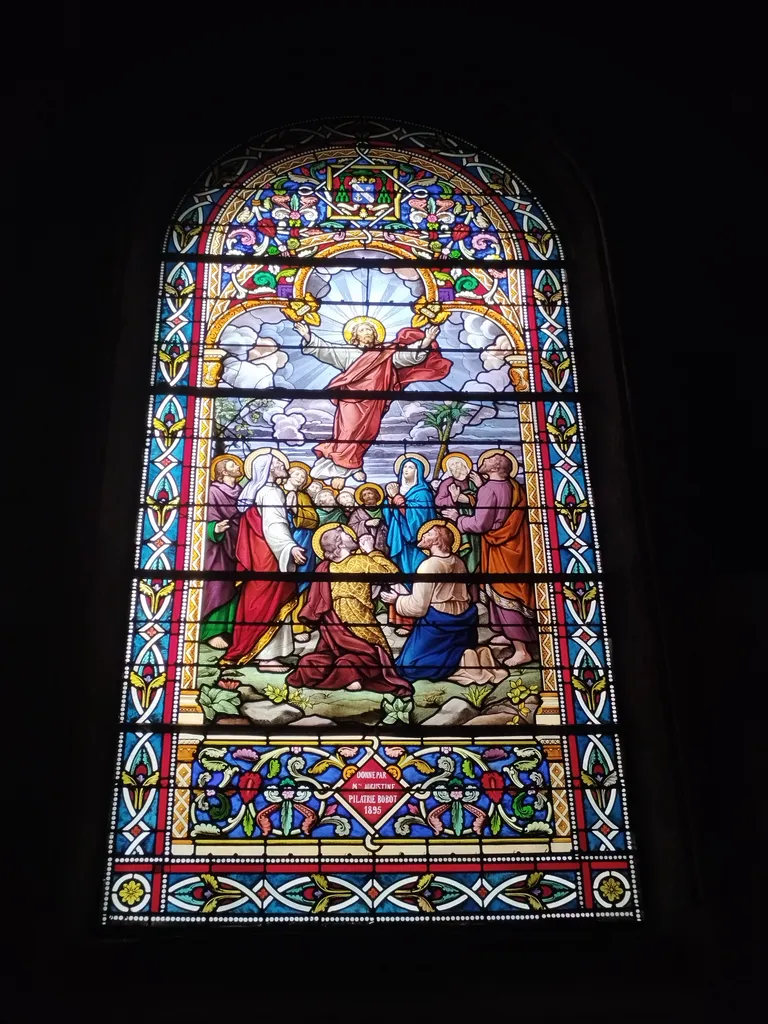 Vitrail Baie X dans l'Église Notre-Dame-de-l'Assomption à La Ferté-Macé
