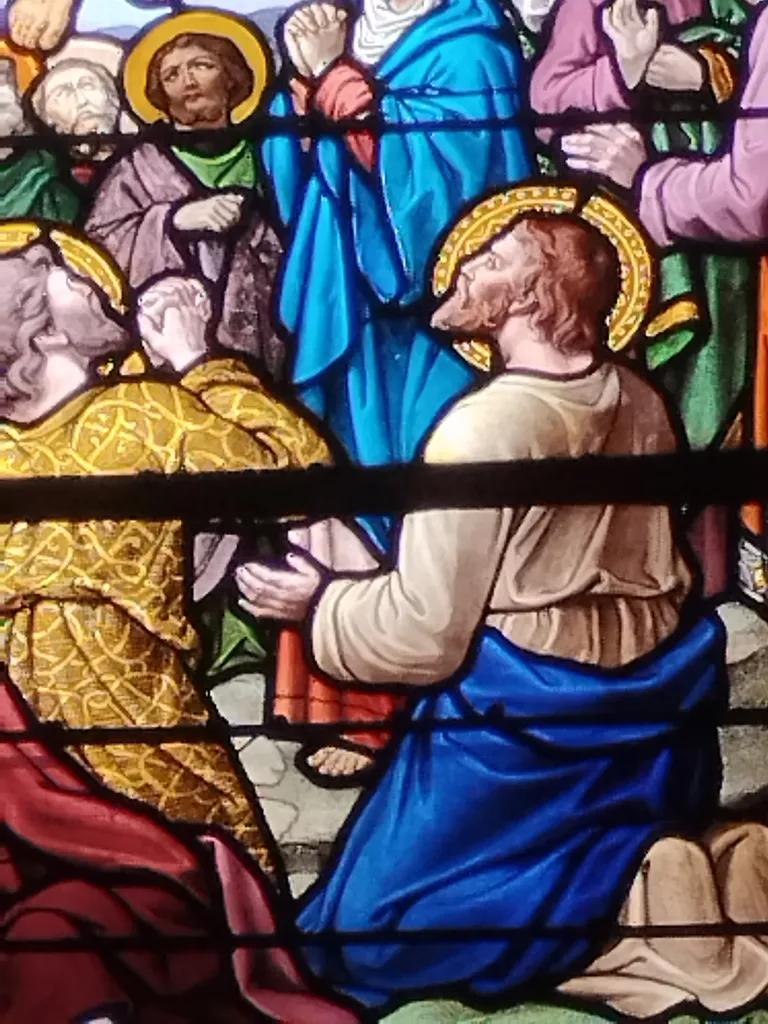 Vitrail Baie X dans l'Église Notre-Dame-de-l'Assomption à La Ferté-Macé