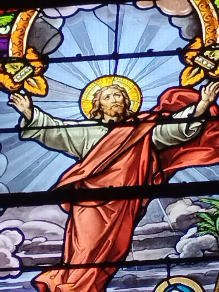 Vitrail Baie X dans l'Église Notre-Dame-de-l'Assomption à La Ferté-Macé