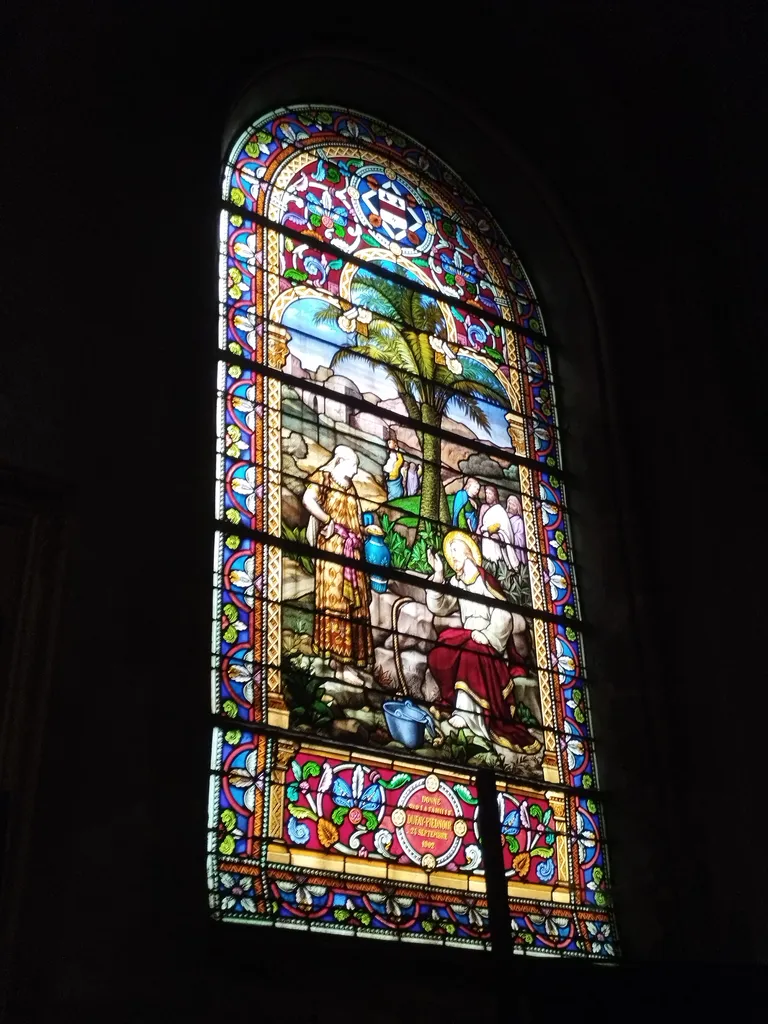 Vitrail Baie ZA dans l'Église Notre-Dame-de-l'Assomption à La Ferté-Macé